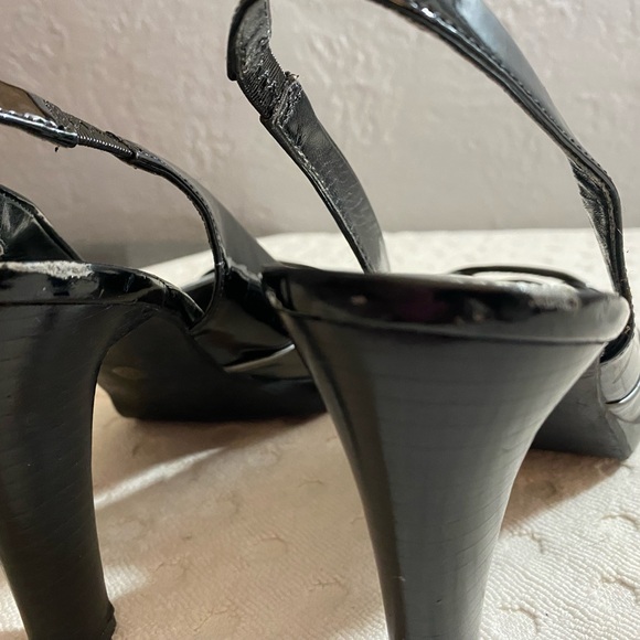 WORTHINGTON Worthington Vintage 90’s Womens Sling Back Pump Patent Leather - Picture 4 of 16